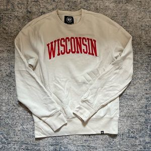 Wisconsin crew neck sweatshirt